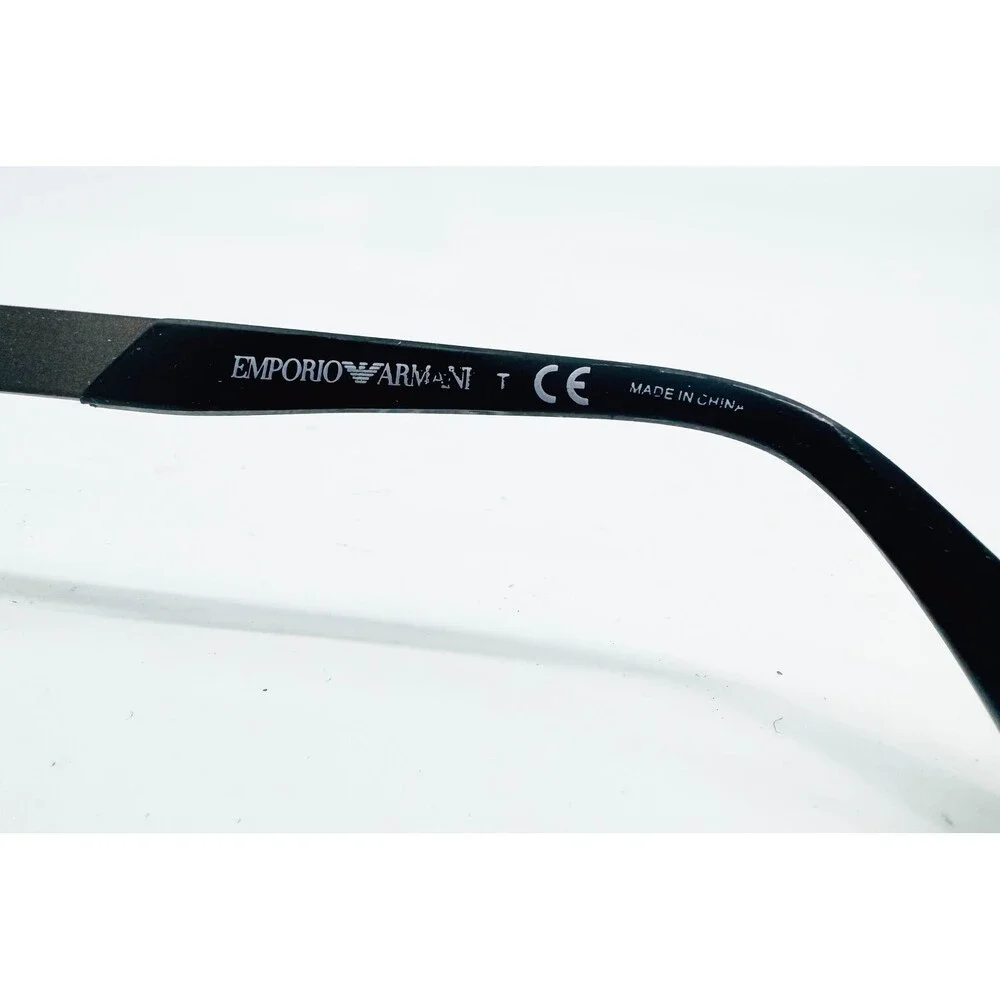 Emporio Armani Eyeglasses Mens Black EA 3029 5063 Square Frames 54-17-140
